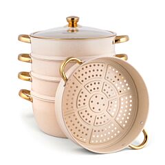 Non-Stick Multi-Tier Steamer Pot