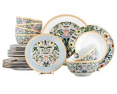 Morris Garden Dinnerware Set of 24 for 6 pers. in Gift Box