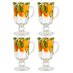 Lemon Irish Coffee Mug Set of 4