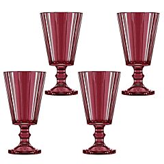 Vintage Style Shot Glasses Set of 4 Lafitnik in Pink