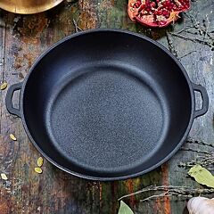 Cast-Iron Frying Pan Brazier with Two Handles
