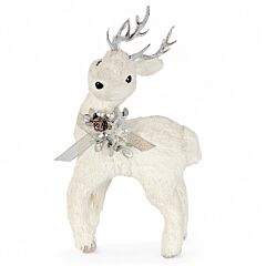 14" Standing Reindeer Christmas Decoration