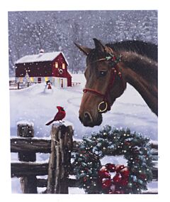 Horse LED Painting