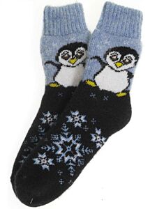 Penguin Children's Woolen Socks | Size 20–22 (9–10 yrs)