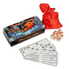 Classic Bingo Game Set Winter