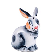 Handcrafted Majorica Porcelain Bunny Rabbit Figurine 