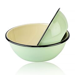 Mint Сoolness Enamel Bowl Set of 2
