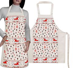 Mezen Horse Linen and Cotton Apron