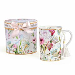 Dream Garden New Bone China Mug in Gift Box
