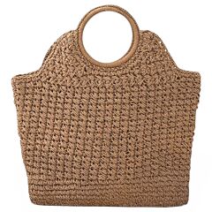 Bohemian Handmade Straw Bag (beige)
