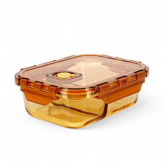 Borosilicate Glass Storage Container with Airtight Lid 21.6 oz