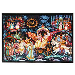 Alexander Pushkin Fairytale Wooden Lacquer Box