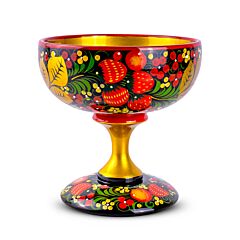Khokhloma Painting Big Candy Dish