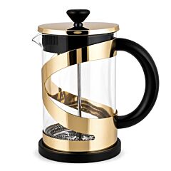 Glass French Press for Tea and Coffee Gold