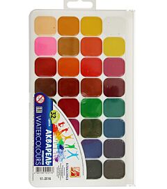 Ray Classic Watercolor Set, 32 pieces, plastic box, no brush