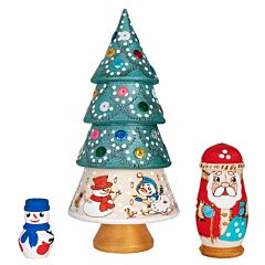 Christmas Tree Nesting Doll (3 pcs.)
