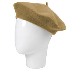 Mustard Color Wool Beret