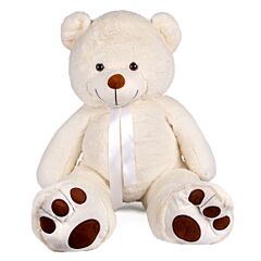 Giant White Plush Teddy Bear 47"