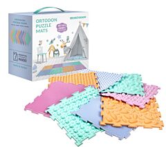 Ortodon Baby Pastel Modular Sensory Mat (8 mats: 9.8x9.8")