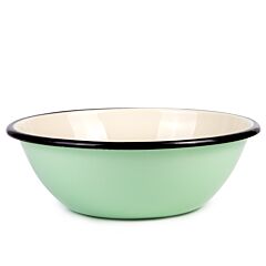 Mint Enamelware Serving and Mixing Bowl