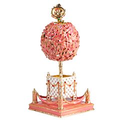 Bay Tree Egg Musical Box in Pink