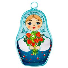 Strawberry Nesting Doll Potholder