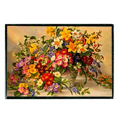 Bouquet of Daffodils Lacquer Trinket Box