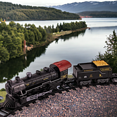 Remote Control Big Scale Steaming Train Set with Sound & Light