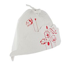 Poppies Sauna Hat