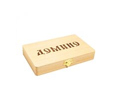 Wooden Domino Playing Set