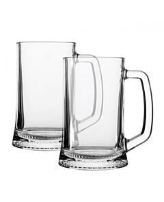 Dresden Beer Glass Set of 2