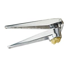 Garlic Press with Silicone Brush and Peeler