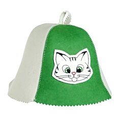 Kitten Children's Sauna Hat. Felt