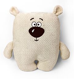 Polar Bear Soft Plush Anti-Stress Hugging Pillow