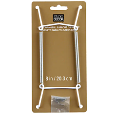 Brass and Plastic Plate Wall Hanger 