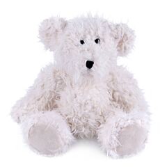 White Bear Plush Toy by Clever Monsters 