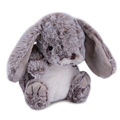 Pebble Grey Bunny Plush Toy Clever Monsters 7"