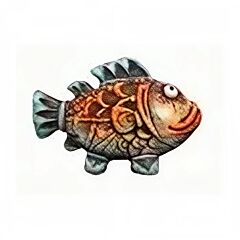 Stargazer Fish Handmade Ceramic Figurine
