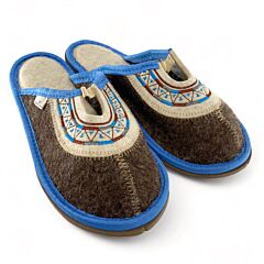 Ethnics Women's Wool Slippers. Felt