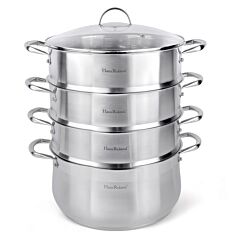 Stainless Steel Multi-Tier Steamer Pot