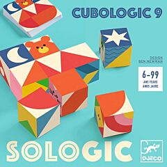 Cubologic 9 Sologic Board Game by Djeco