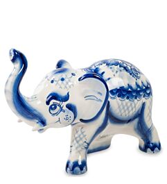 NEW Blue & White Hand-Painted Elephant Salt & Pepper Set - Made in Tha –  Starboard Home