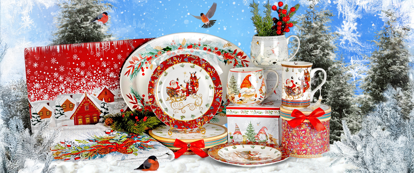 holiday gifts and decor
