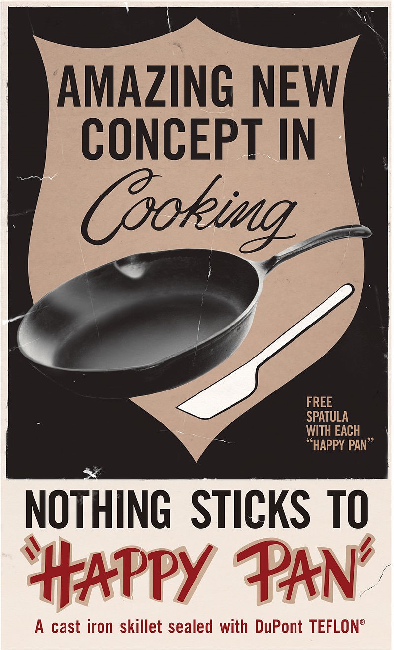 Non-stick cookware pan